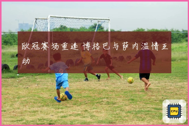 欧冠赛场重逢 博格巴与萨内温情互动